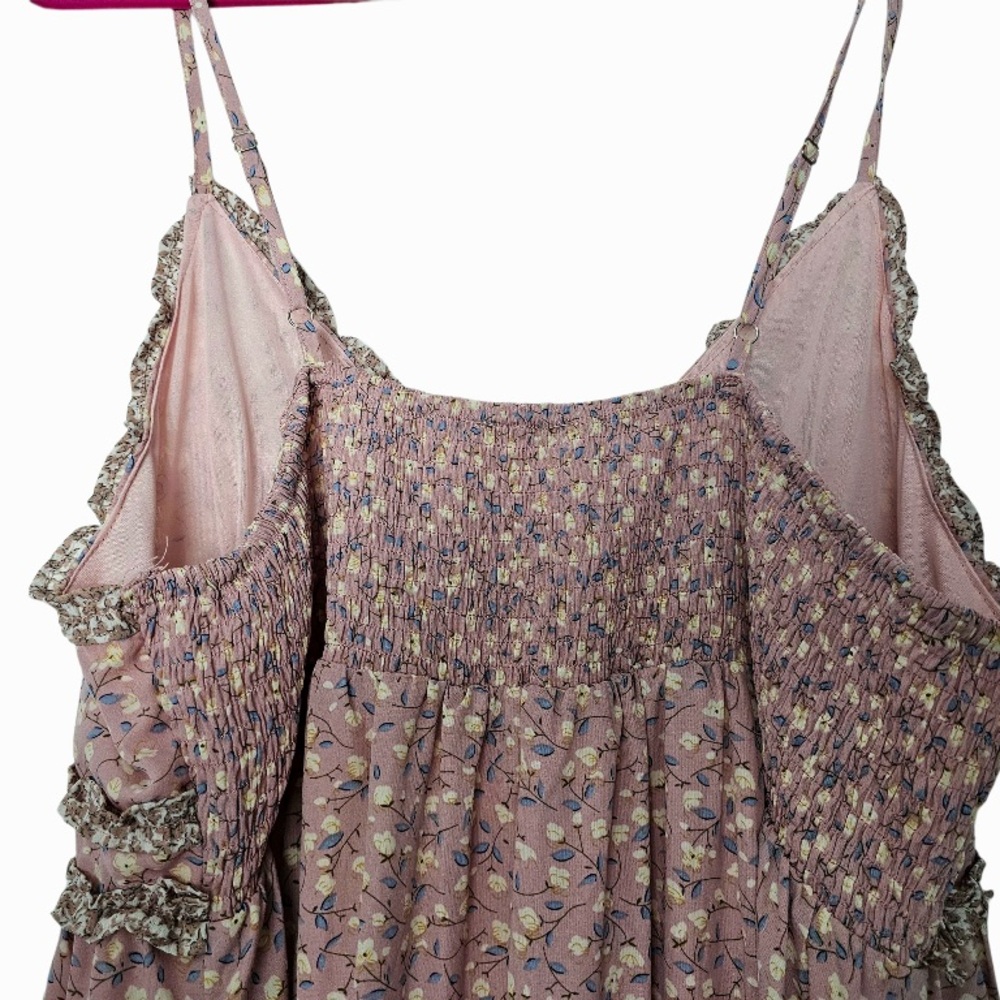 Chic Soul Floral Pattern Dress Size 2XL - Picture 4 of 13